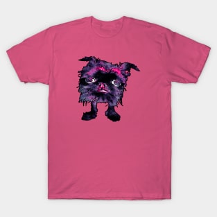 Friendly Halloween Hairball Monster T-Shirt